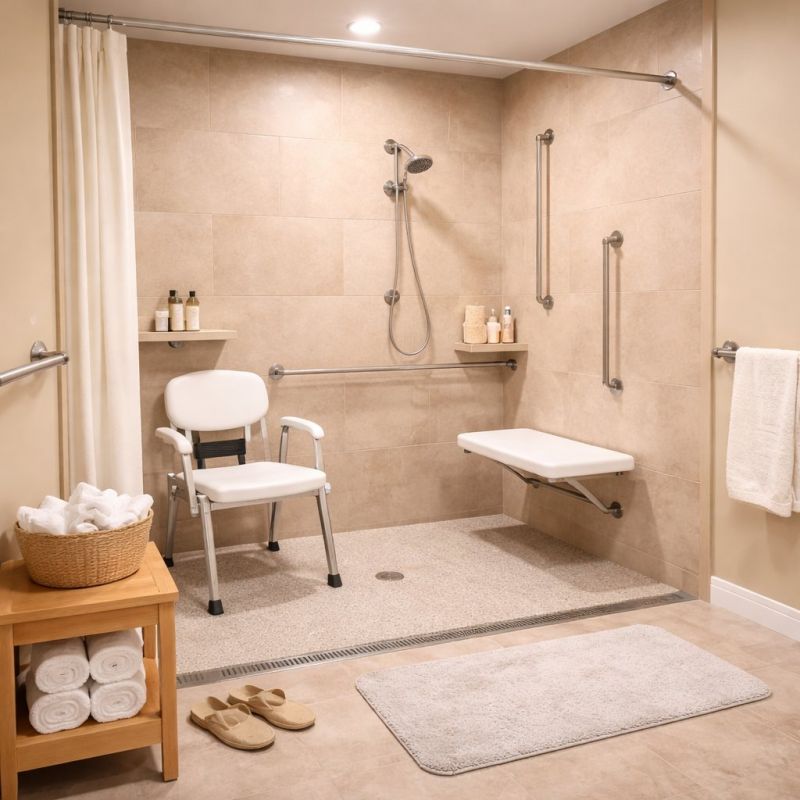 Senior Shower Installation in Bradenton, FL